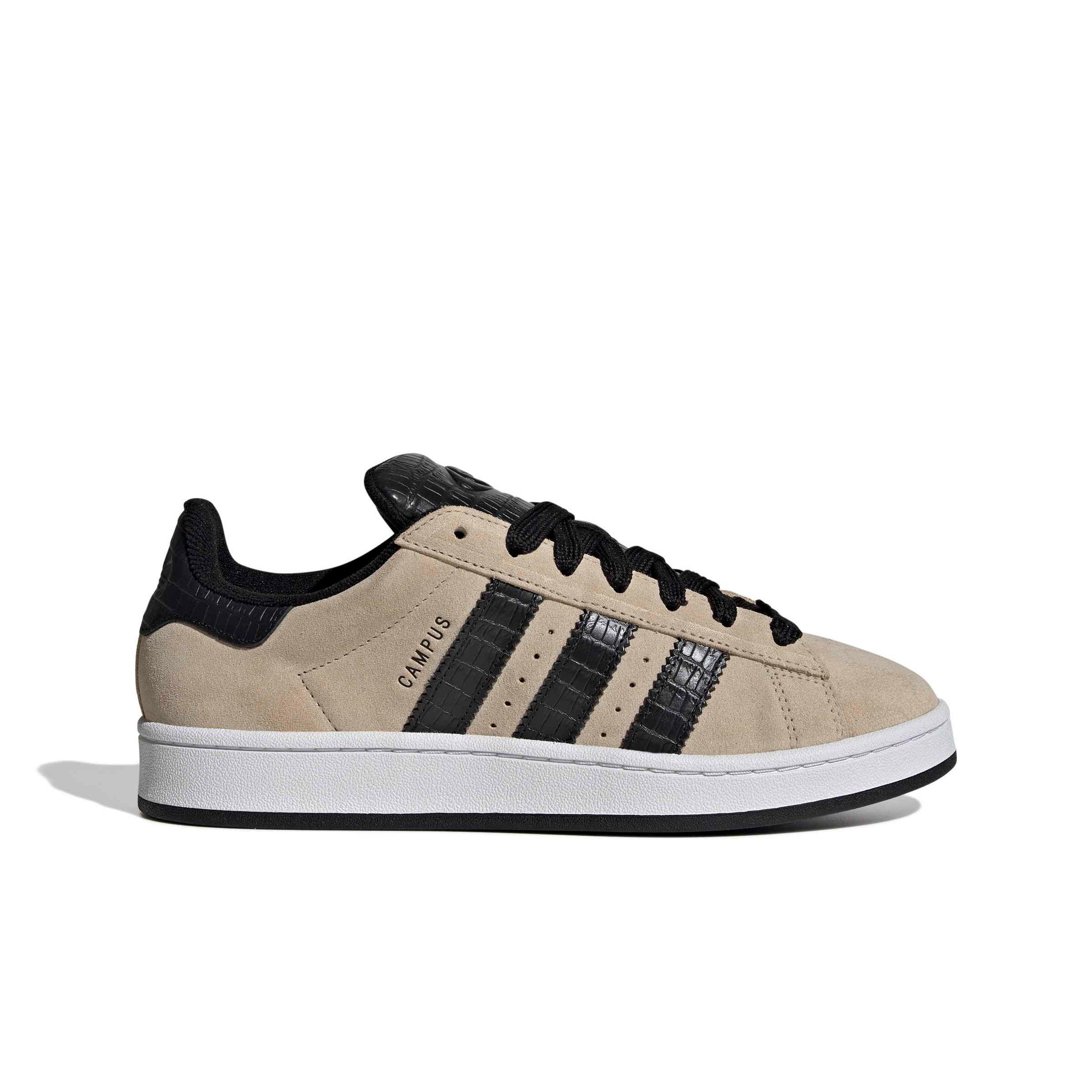 adidas Originals Campus 00s "Stone Khaki/Core Black/Ftwr White" Men's Shoe - STONE/BLACK/WHITE